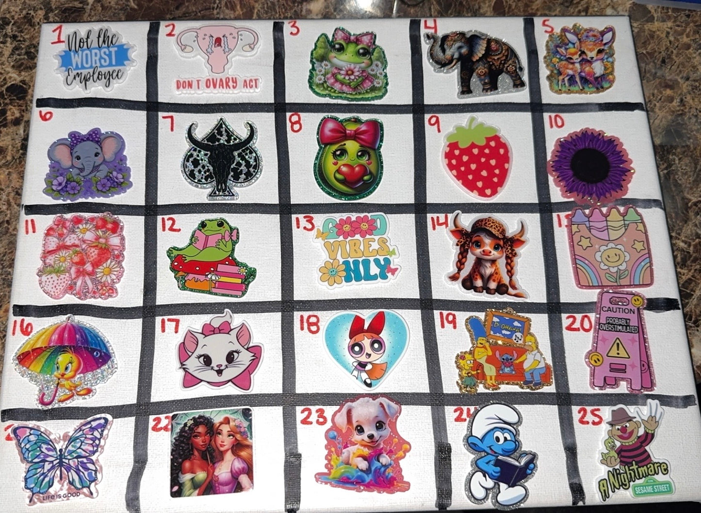 Acrylic only board #1