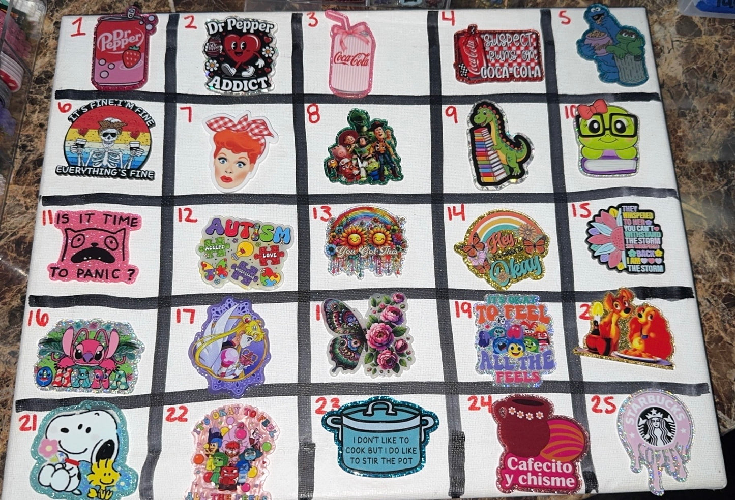 Acrylic only board #5