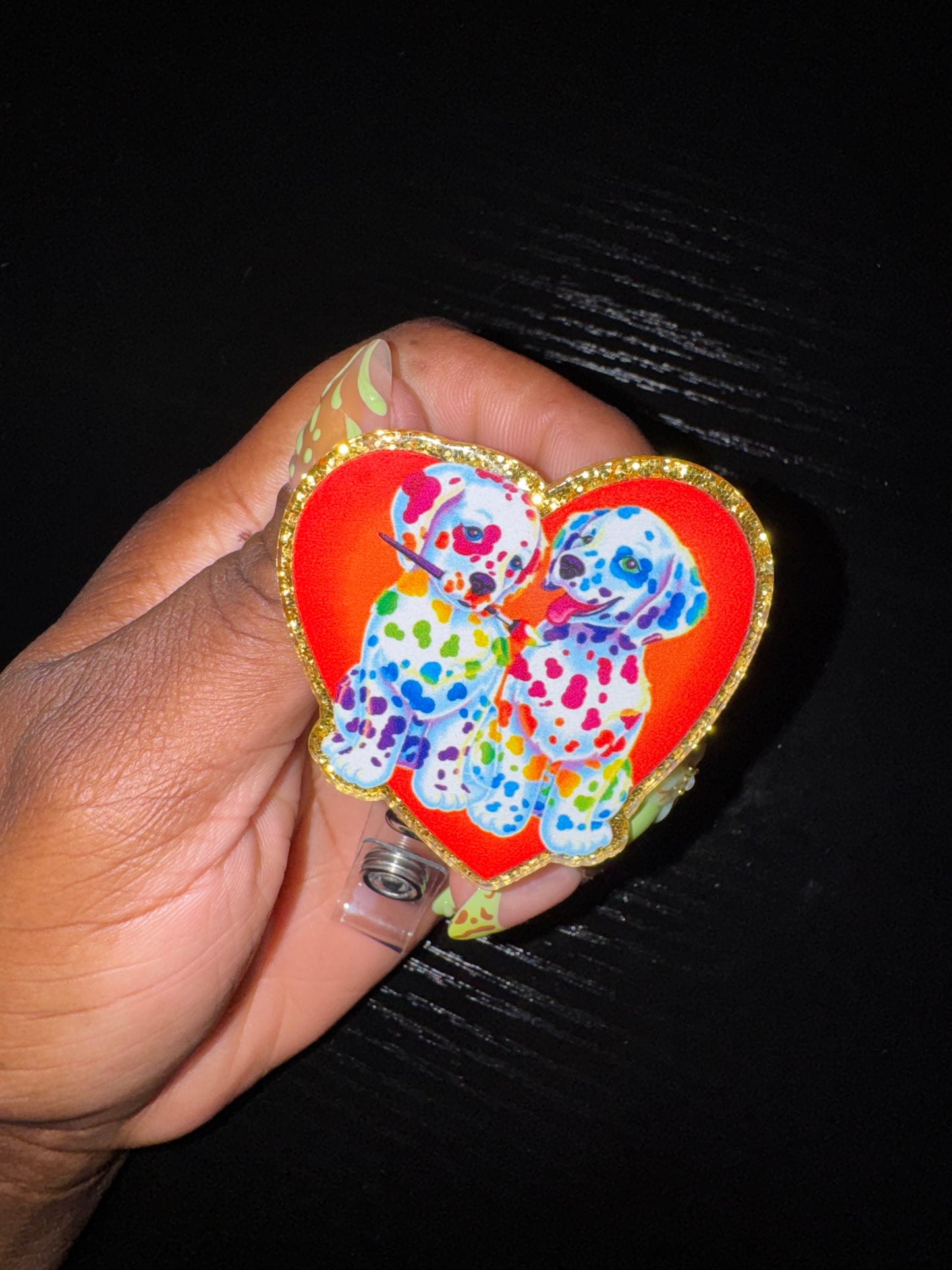 2 dogs heart
