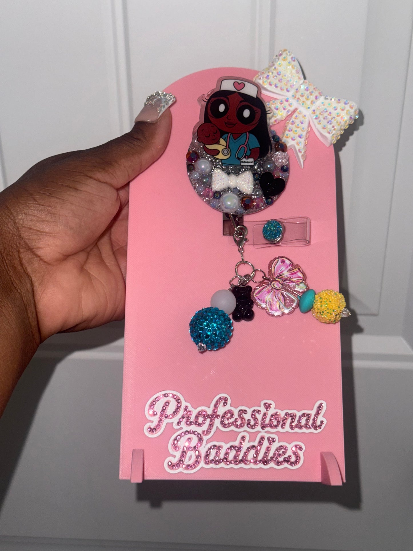 Baby nurse PPG boujee junk badge reel