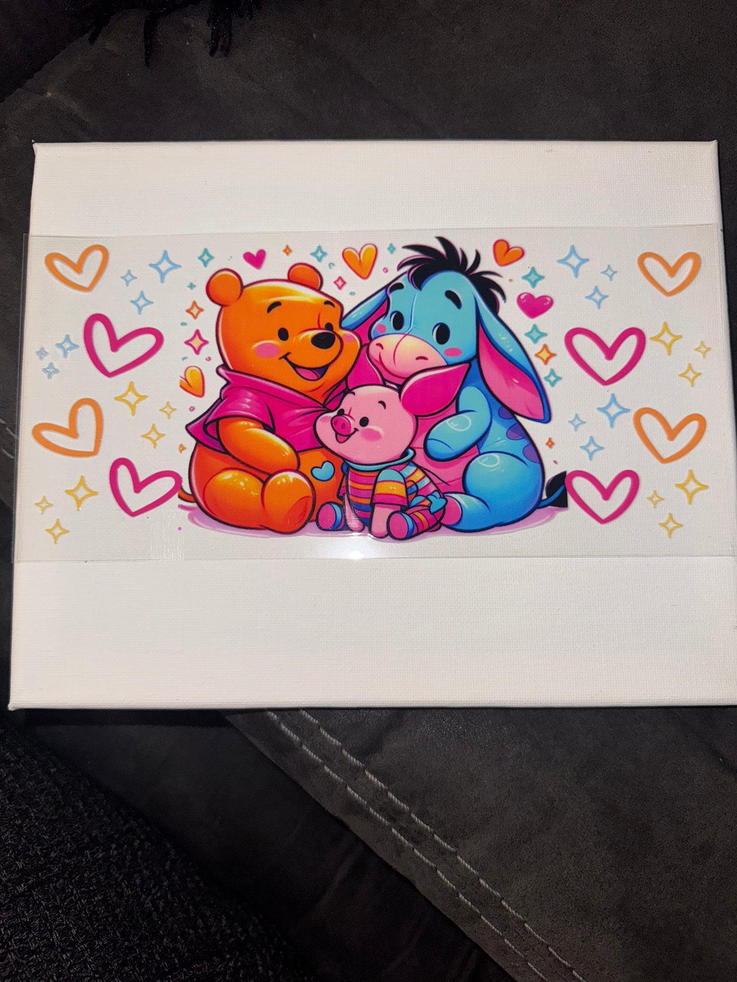 Pooh, piglet and tiger hearts