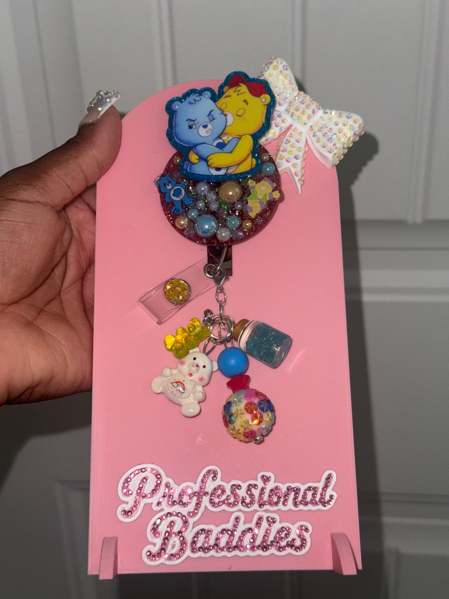 2 bears boujee junk badge reel