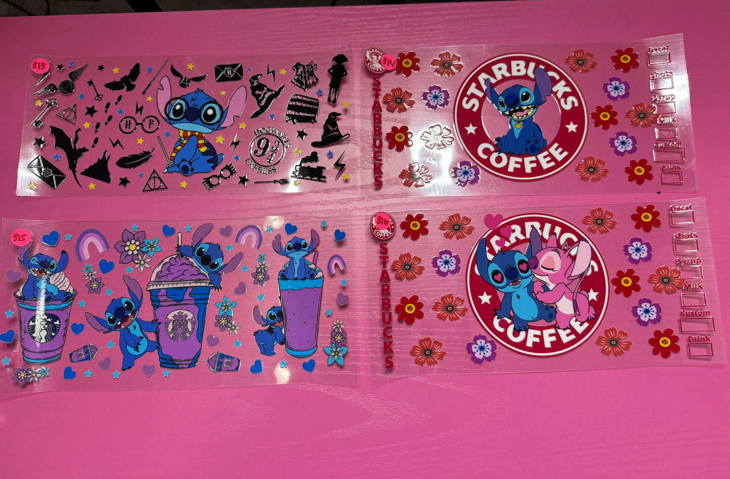 $30 stitch plastic Snowglobe! (Buy 2 snowglobes, get a random freebie glass can!)