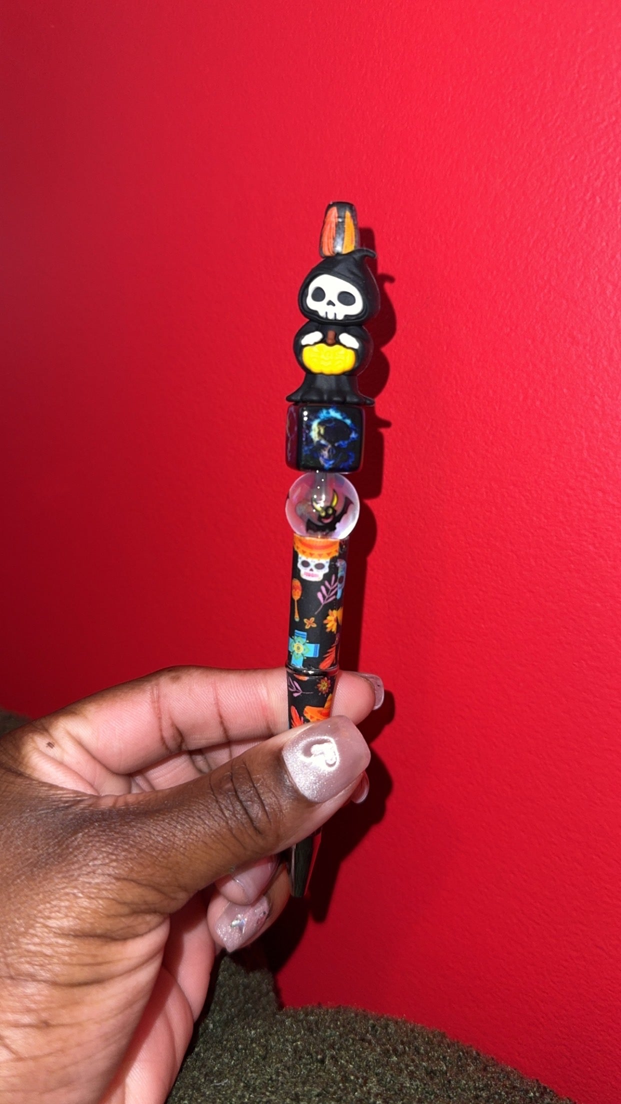 Reaper on printed pen