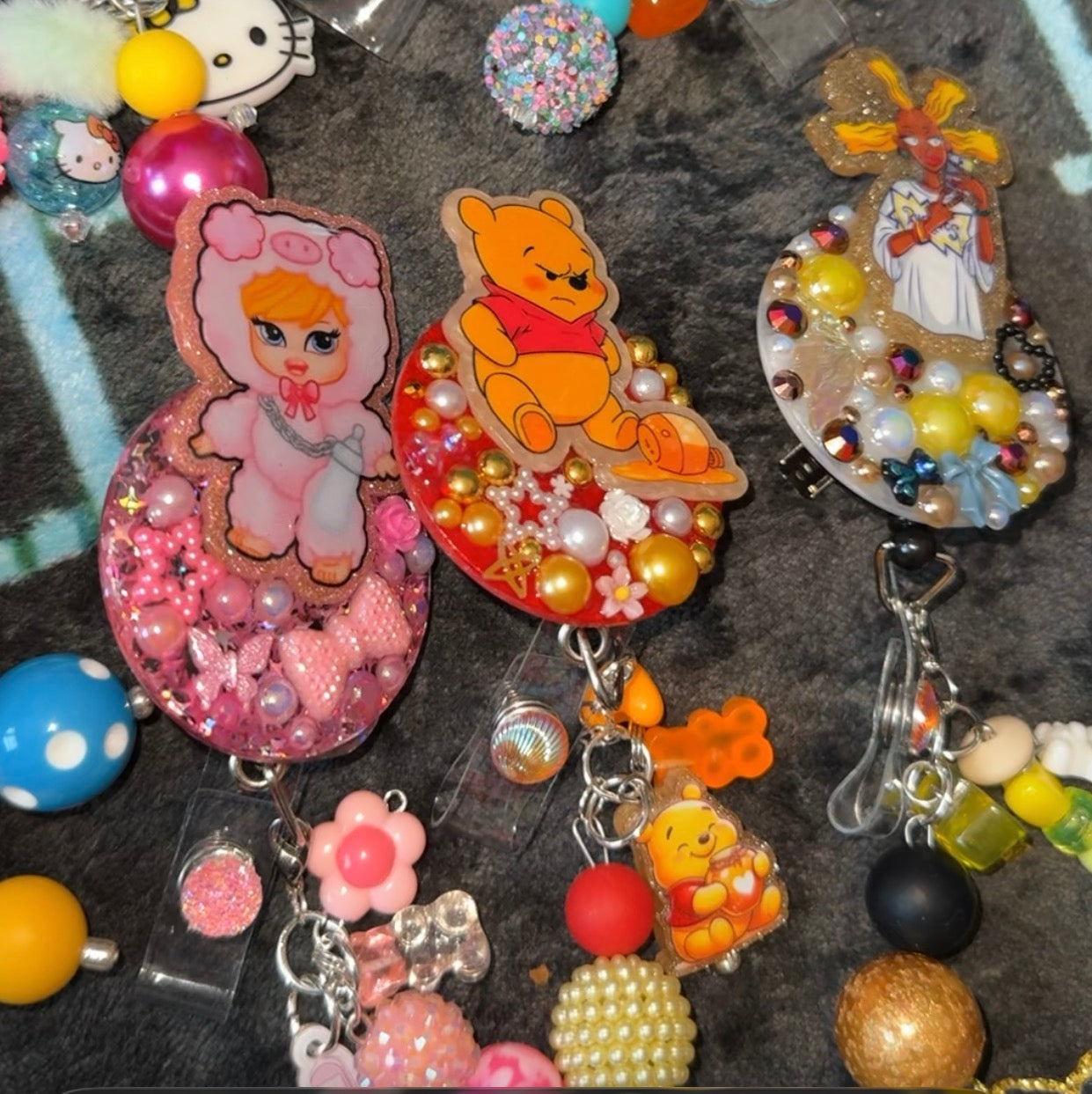 Custom junk badge reel