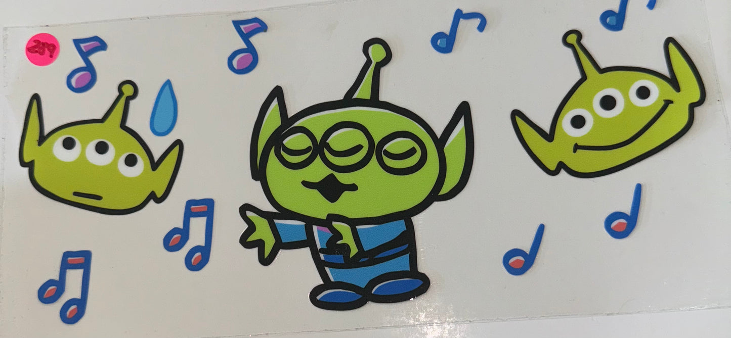 Music green alien