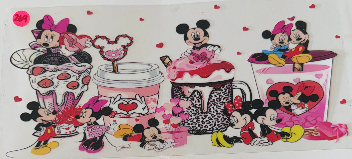 Mouse's hearts and lattes