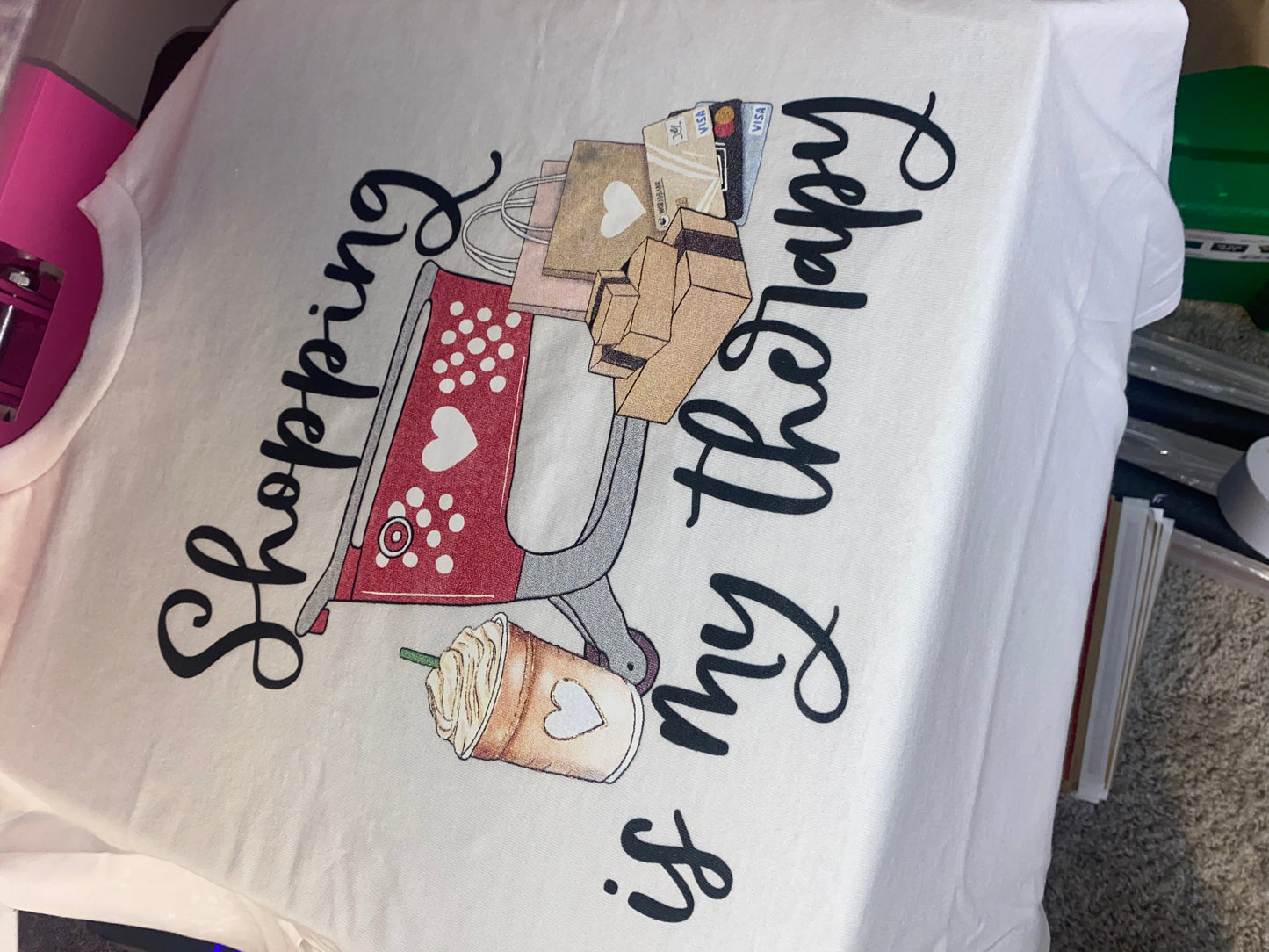 $15 Mystery shirt (will be pressed on random color t shirt)be sure to put what size with which print in notes section at checkout!