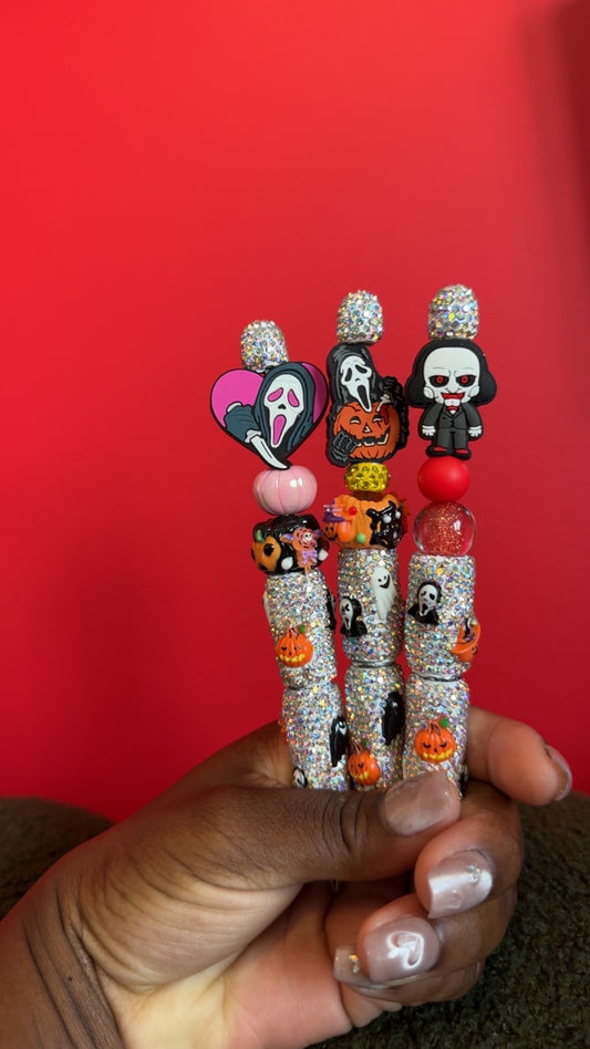 Spooky bling pens