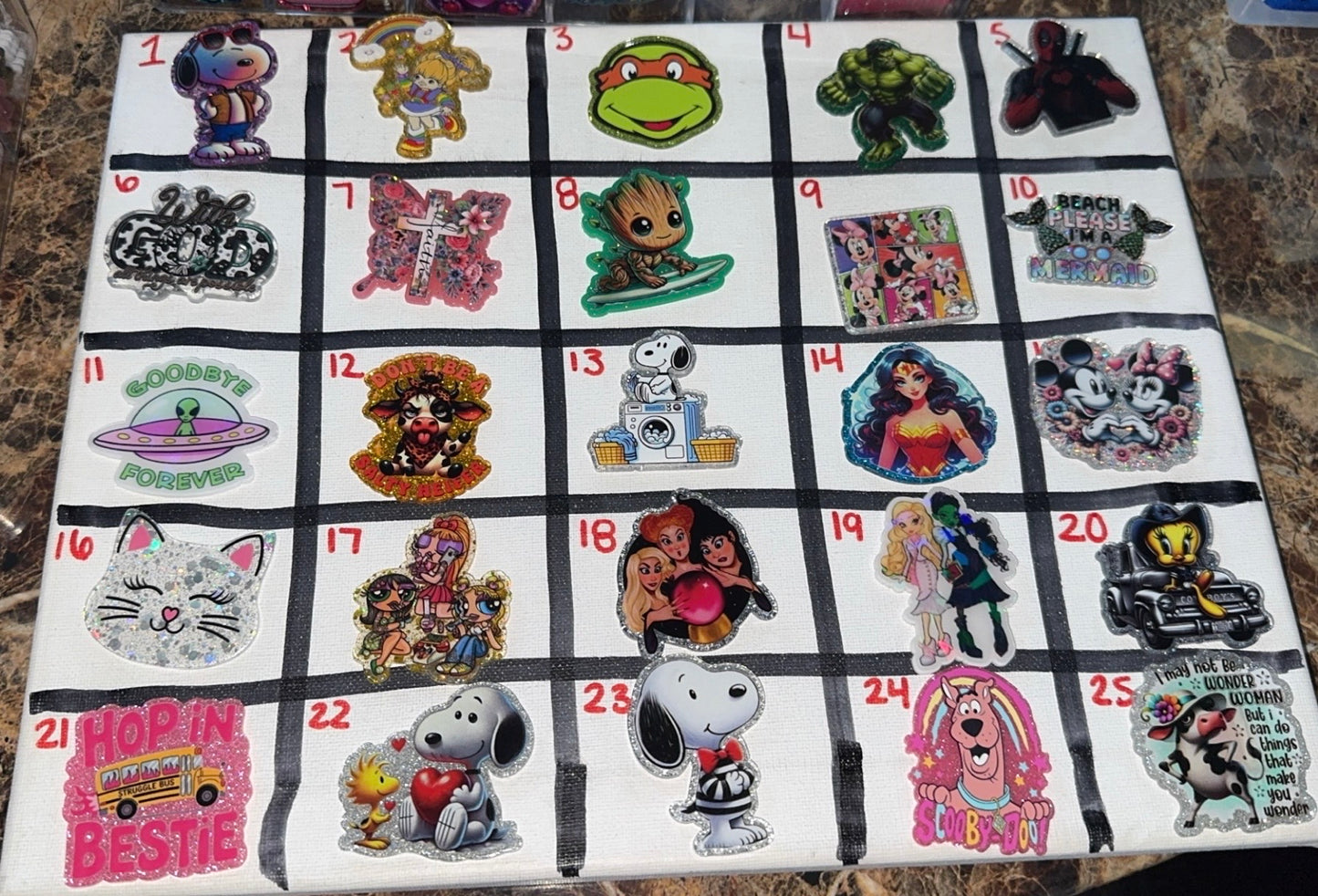 Acrylic only board #3