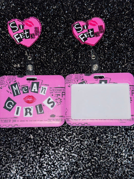 So fetch Horizontal ID Holder w/ badge reel