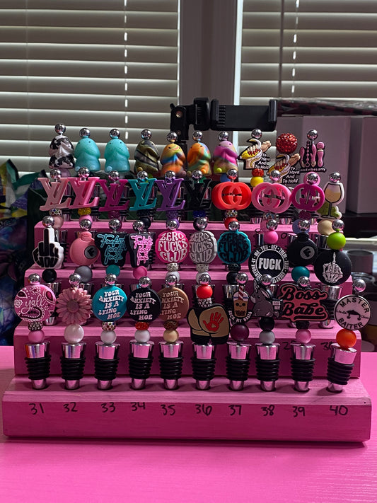 Wine stoppers 🍾💗