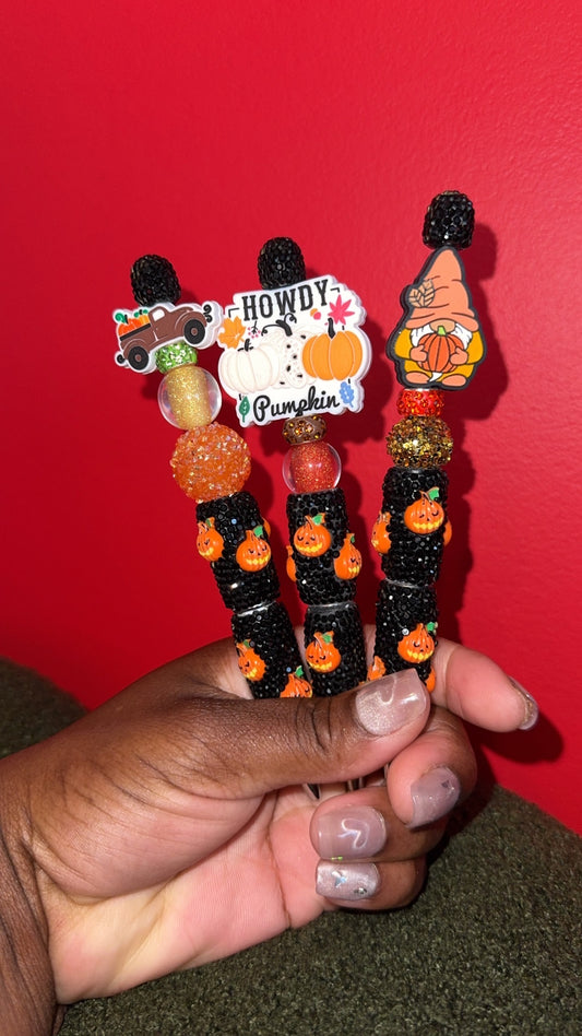 Fall vibes bling pens