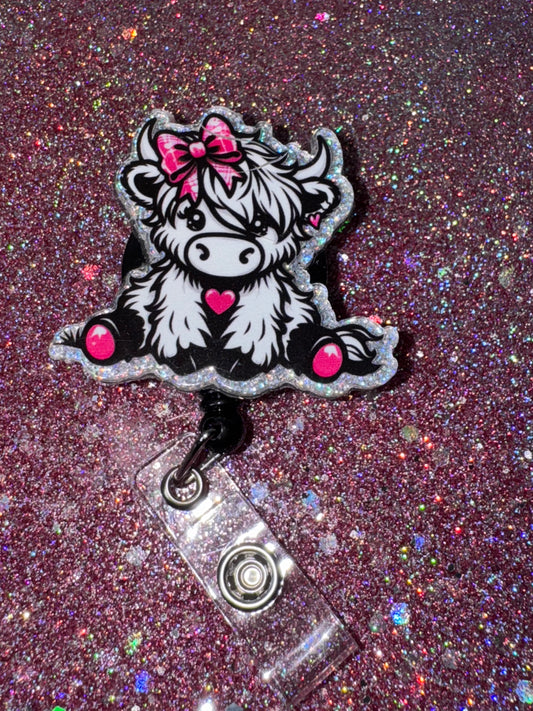 Black & white cow