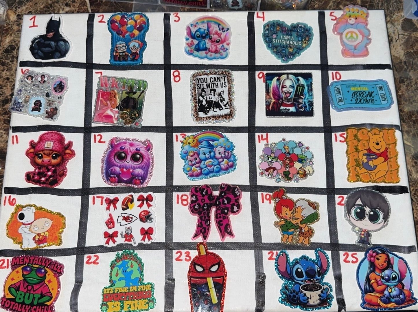 Acrylic only board #4