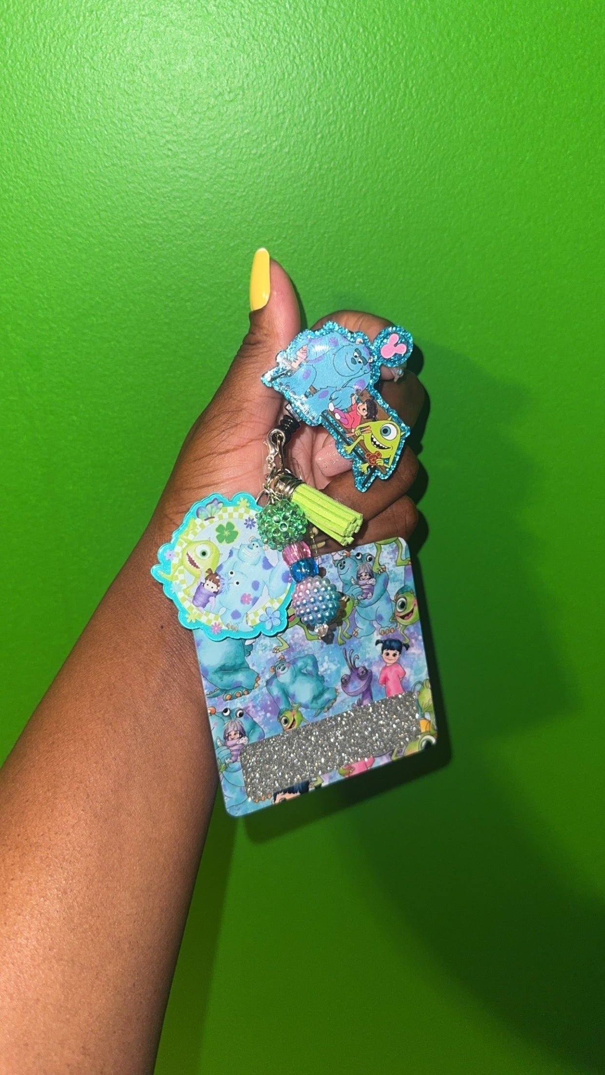 Monsters badge buddy set