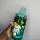 (let's get salty (slow flow/suspended glitter cup)