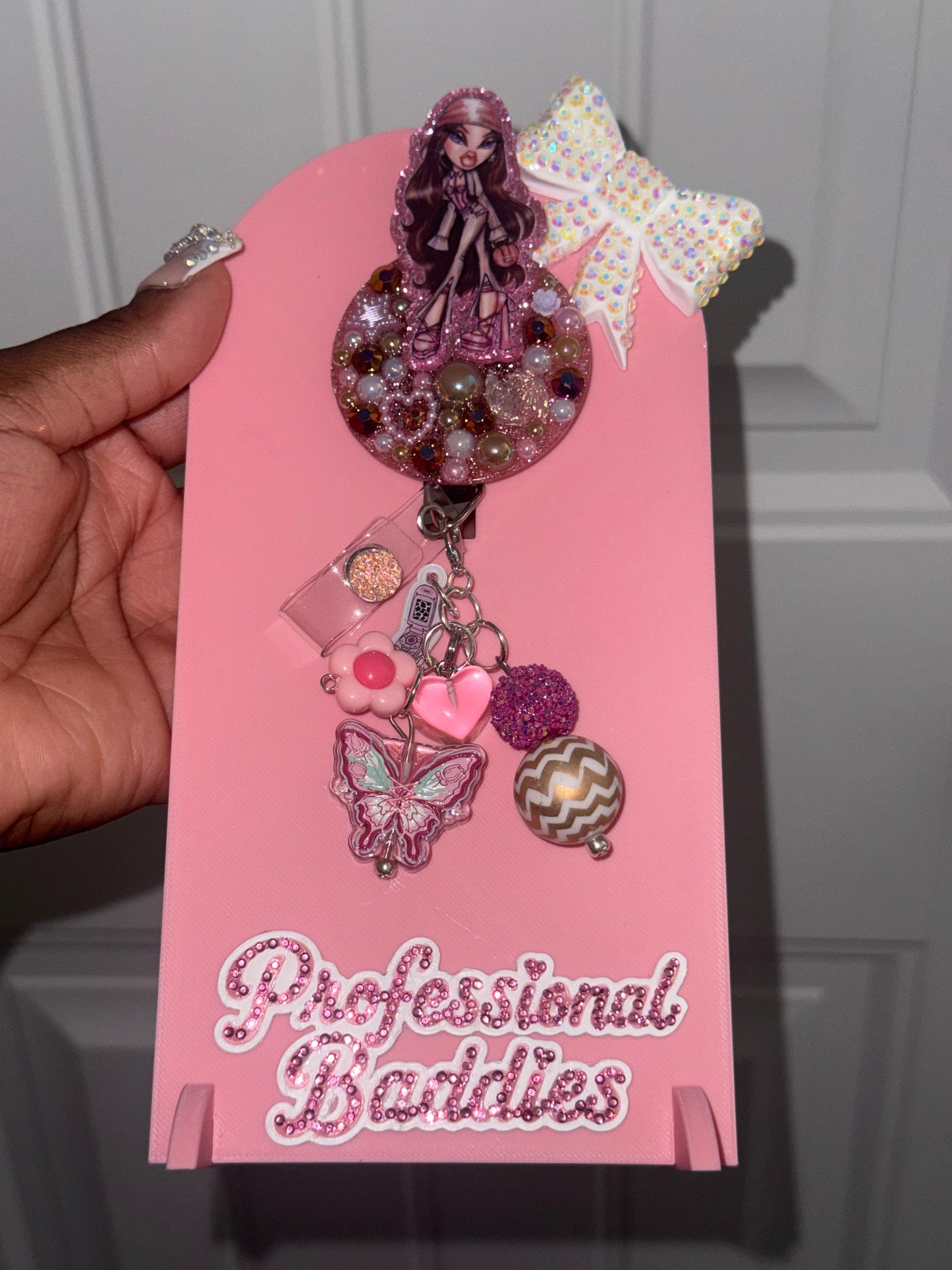 Fashion girl boujee junk badge reel