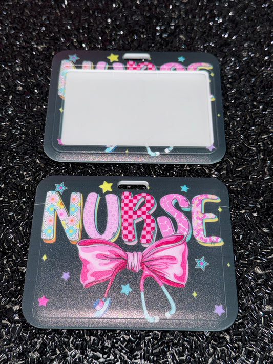Nurse Horizontal ID holder