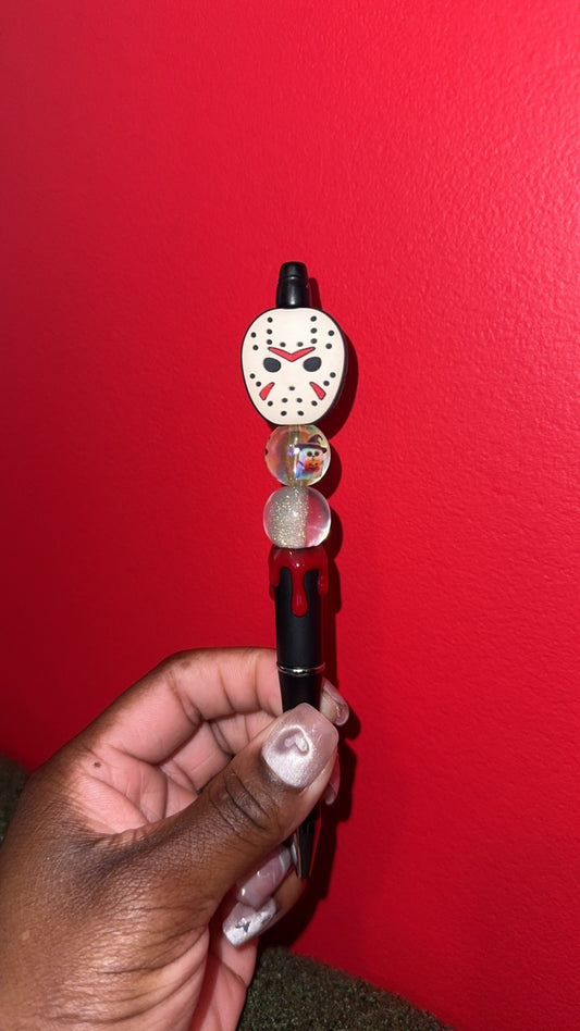 Jason head drip pen