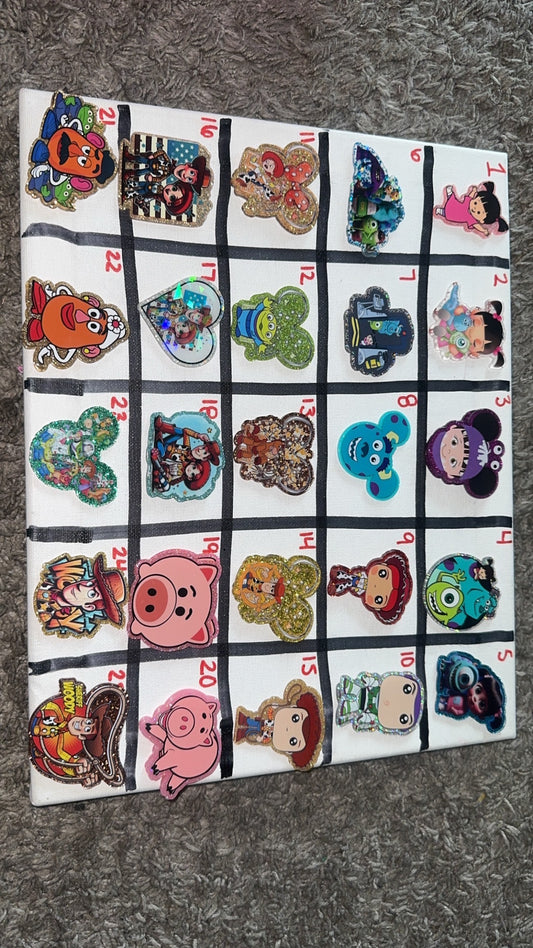 Toys & monsters acrylics