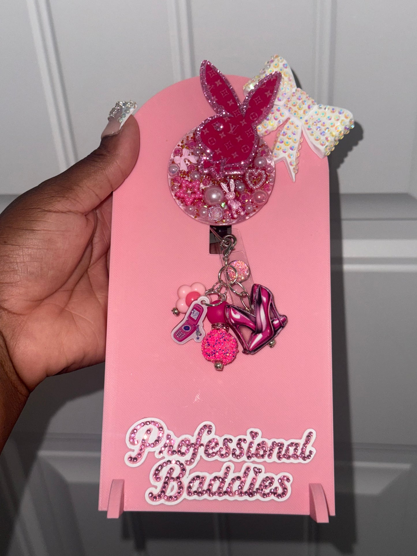 Play bunny boujee junk badge reel