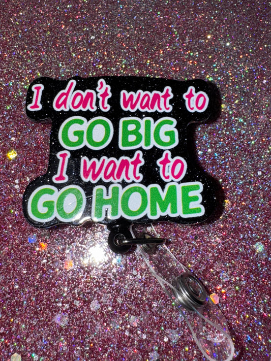 I want to home