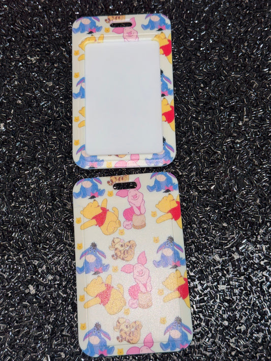 Pooh and friends Vertical ID Holder