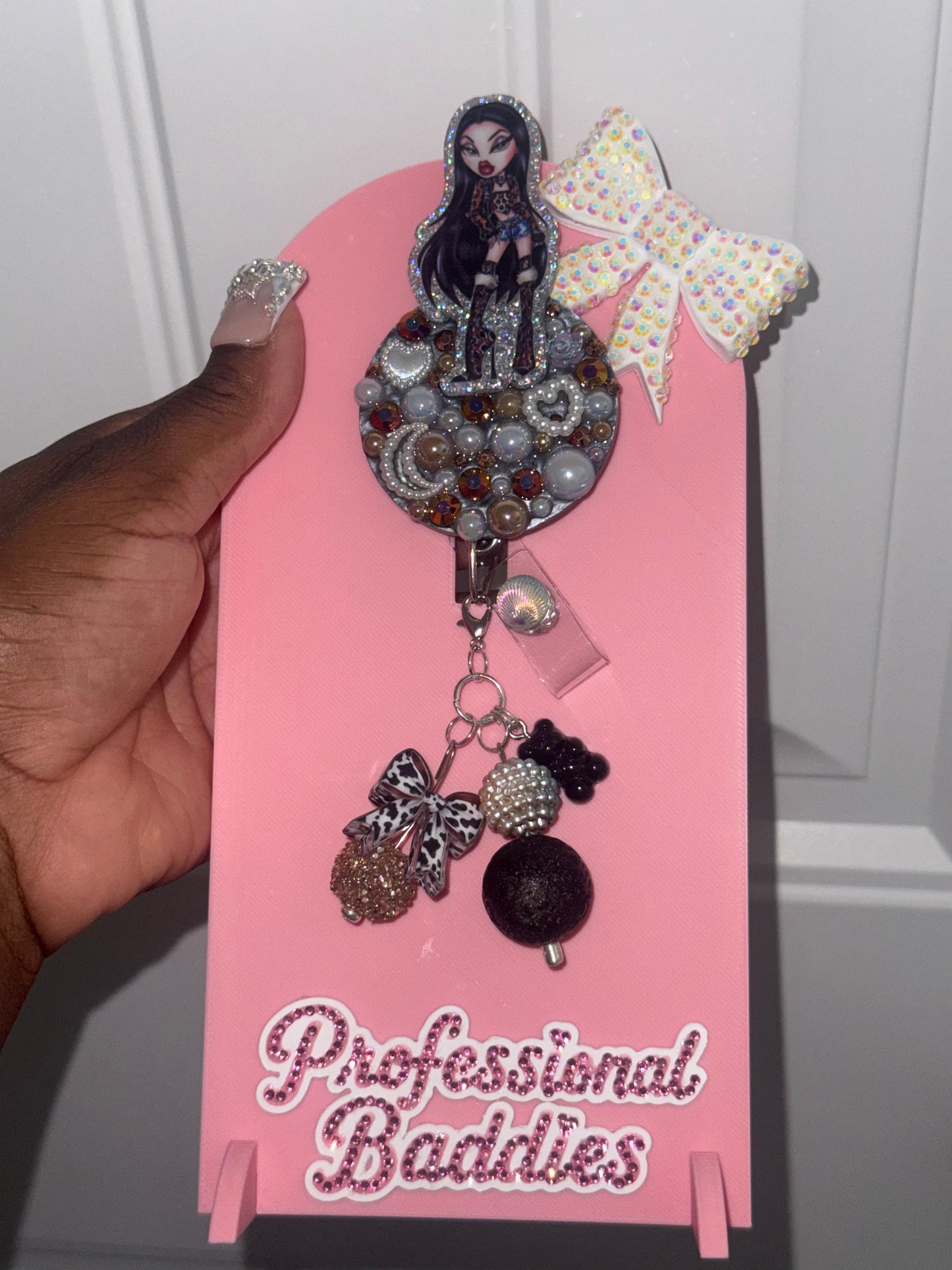 Fashion girl boujee junk badge reel
