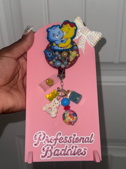 2 bears boujee junk badge reel