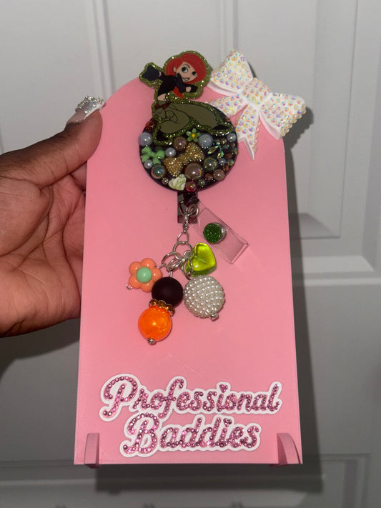 Kim p boujee junk badge reel