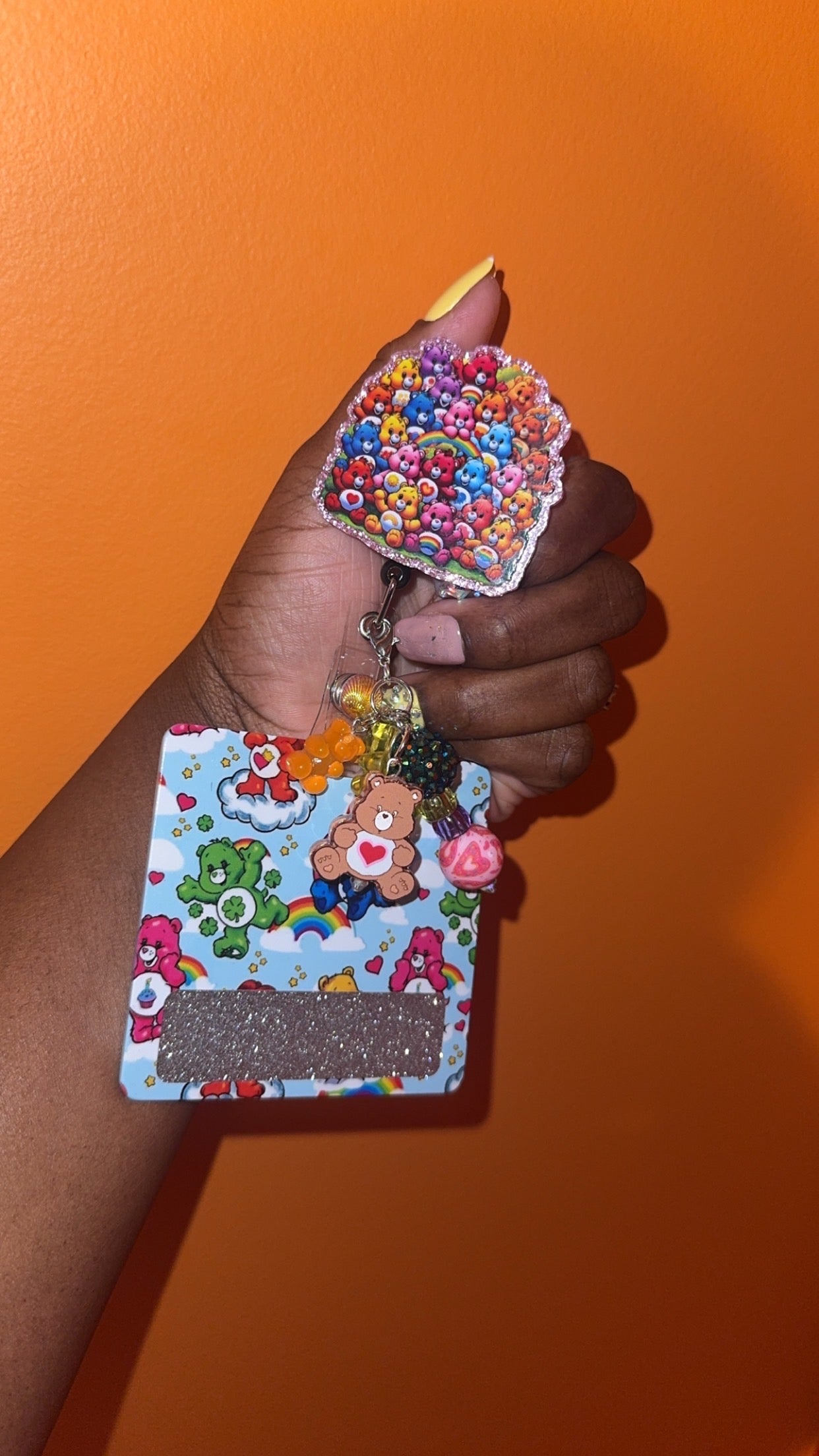 Rainbow bears badge buddy set