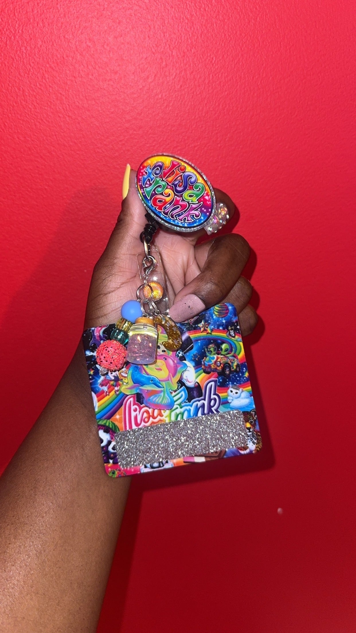 Lisa F badge buddy set