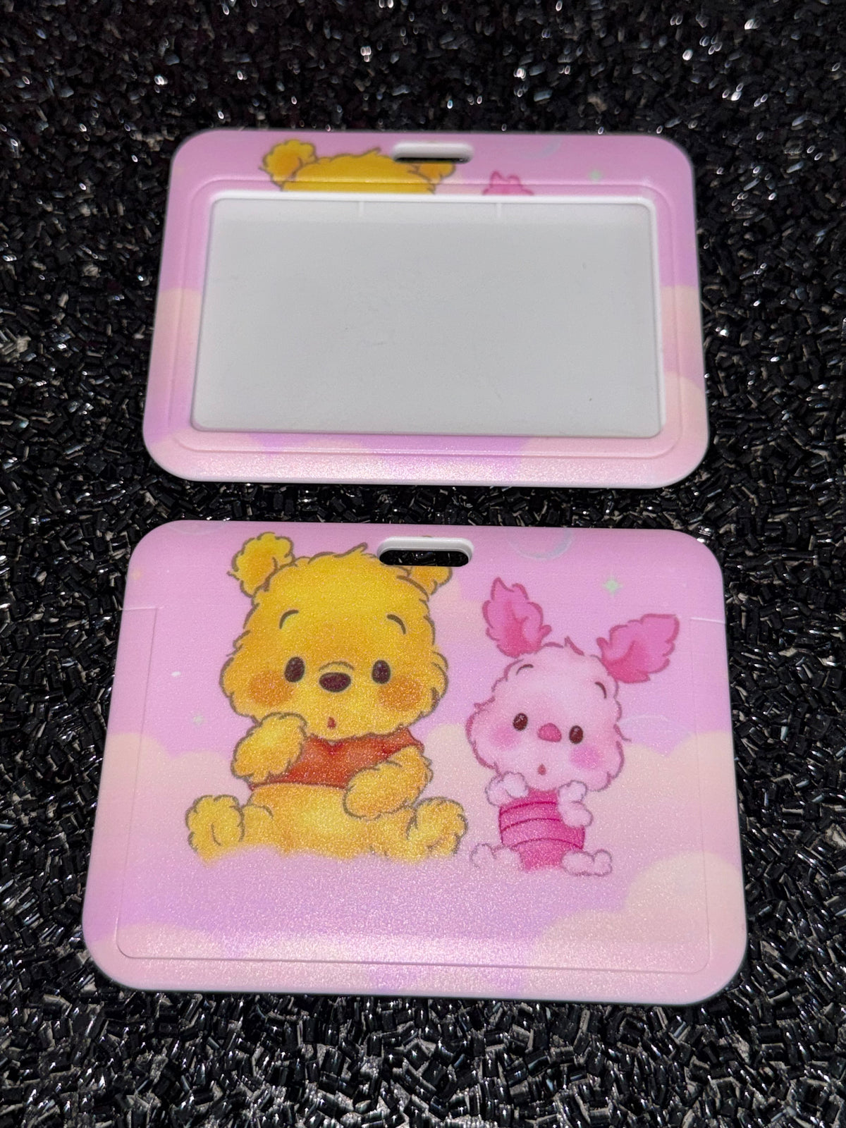 Pooh & piglet Horizontal ID holder