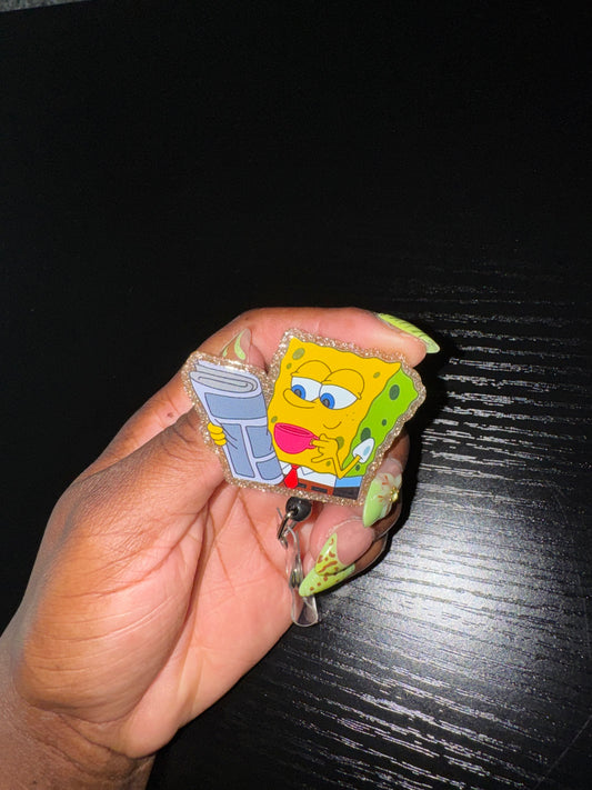 Newspaper sponge