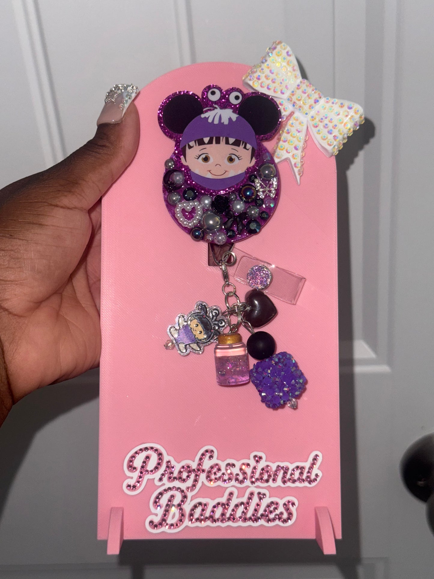 Boo boujee junk badge reel