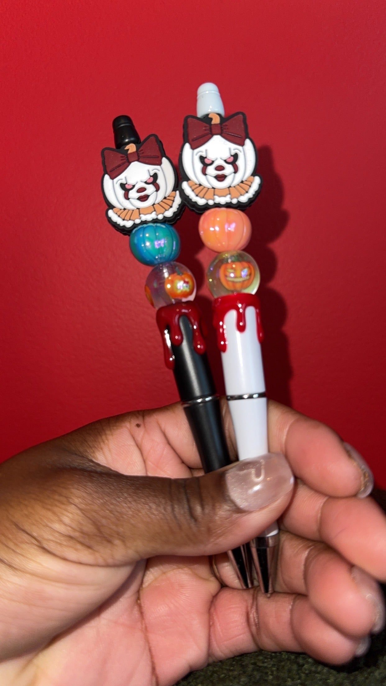 Pennywise pumpkin pens