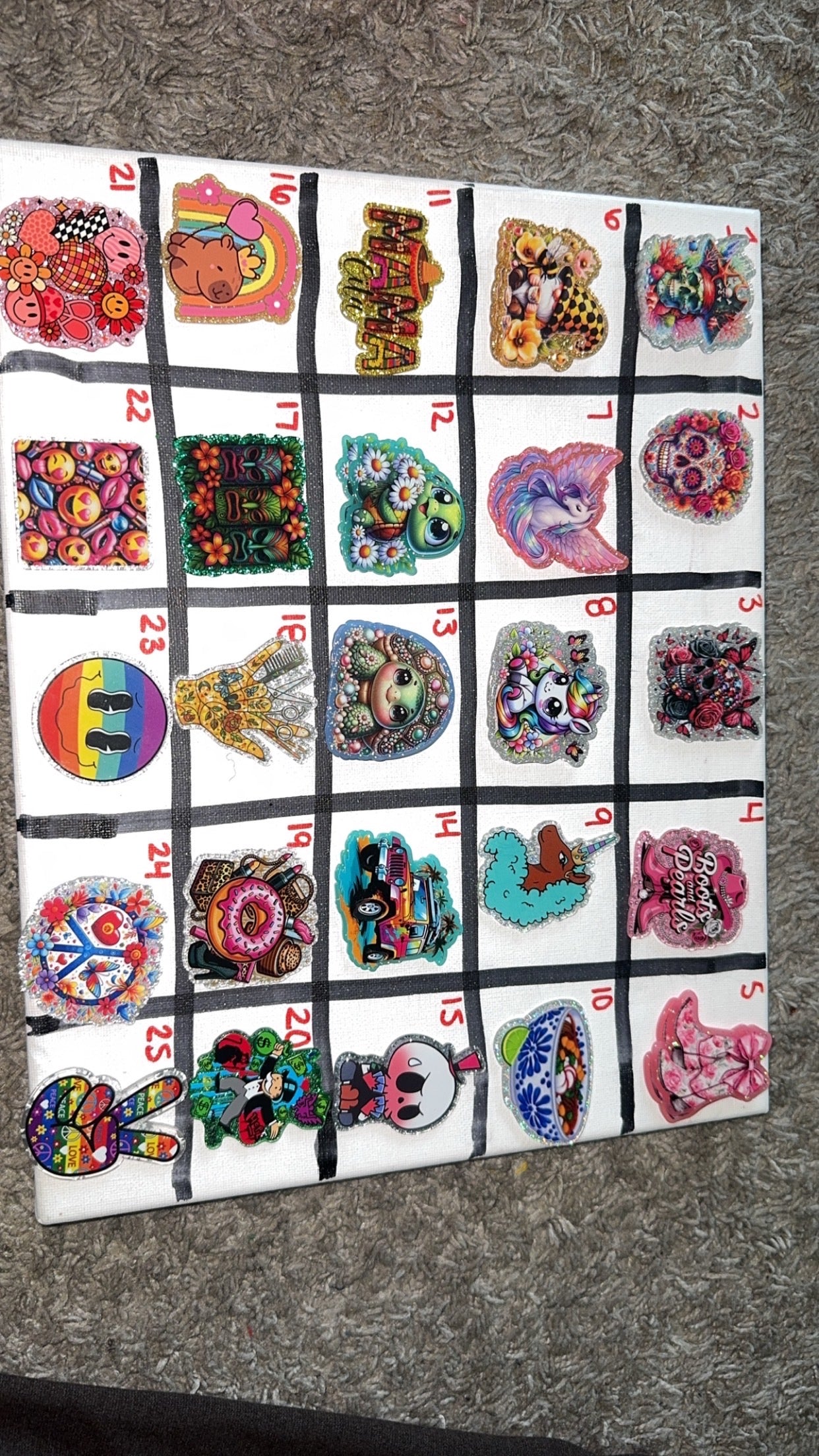 acrylics 10