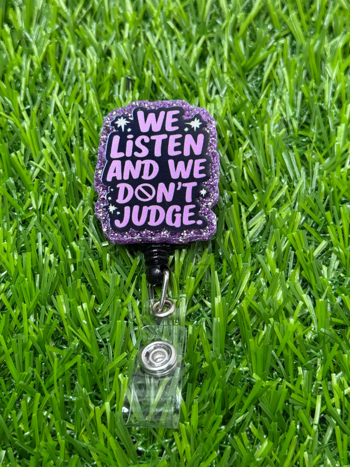 We listen and don't judge