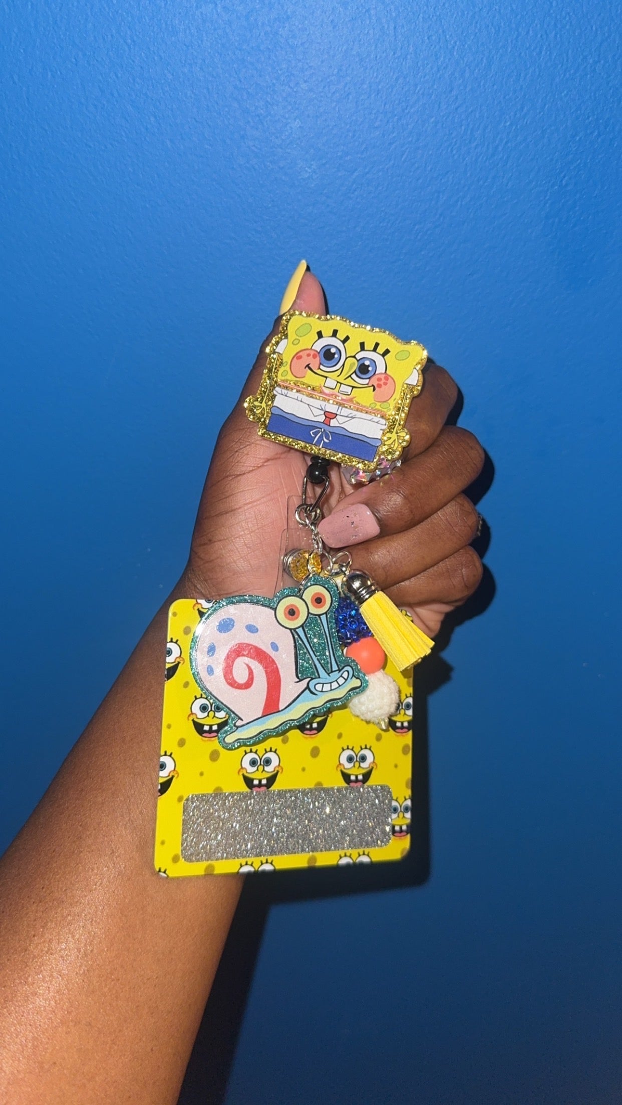Sponge  badge buddy set