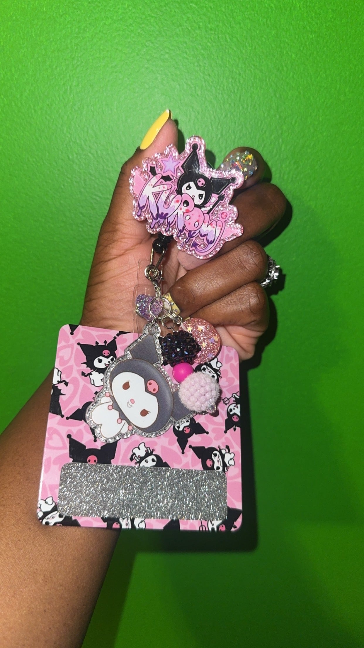 Ku cat badge buddy set