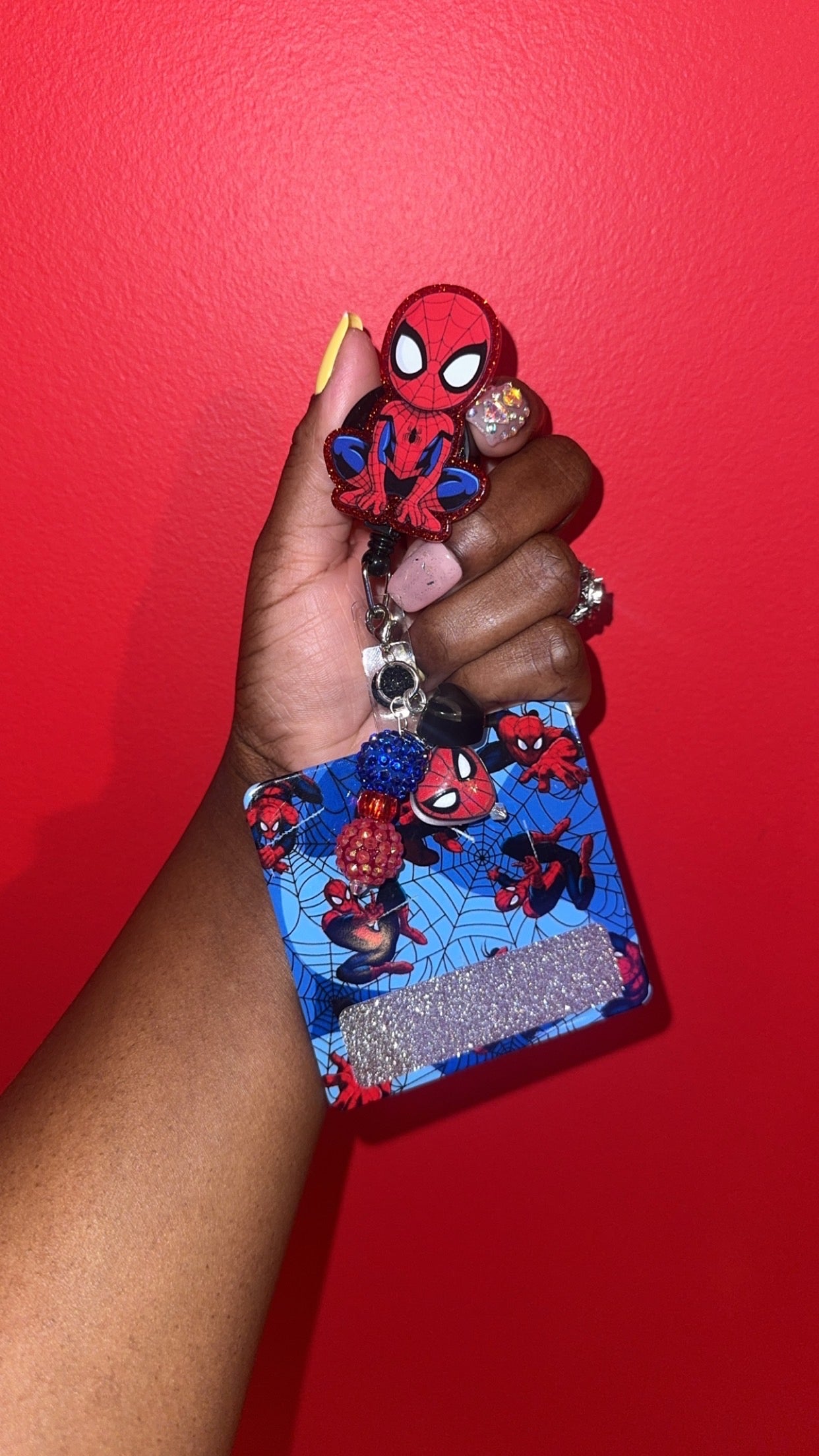 Spider guy badge buddy set