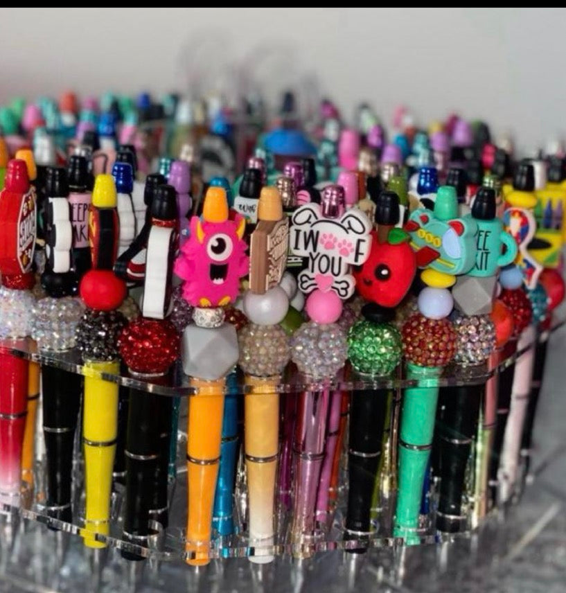 Beaded pen claims!