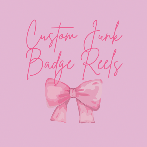 Custom junk badge reel
